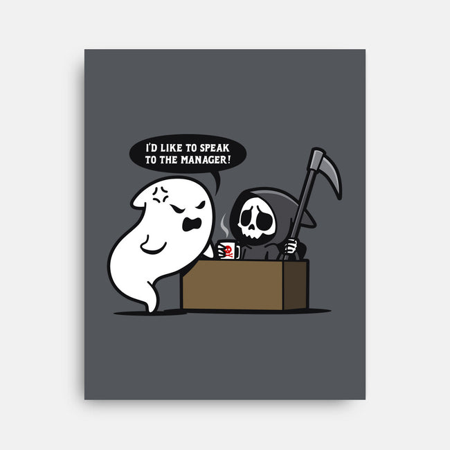 Karen Ghost-none stretched canvas-Boggs Nicolas