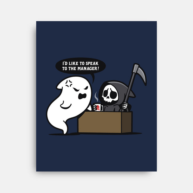 Karen Ghost-none stretched canvas-Boggs Nicolas