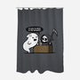 Karen Ghost-none polyester shower curtain-Boggs Nicolas