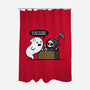 Karen Ghost-none polyester shower curtain-Boggs Nicolas