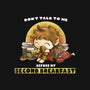 Second Breakfast-none removable cover w insert throw pillow-fanfabio