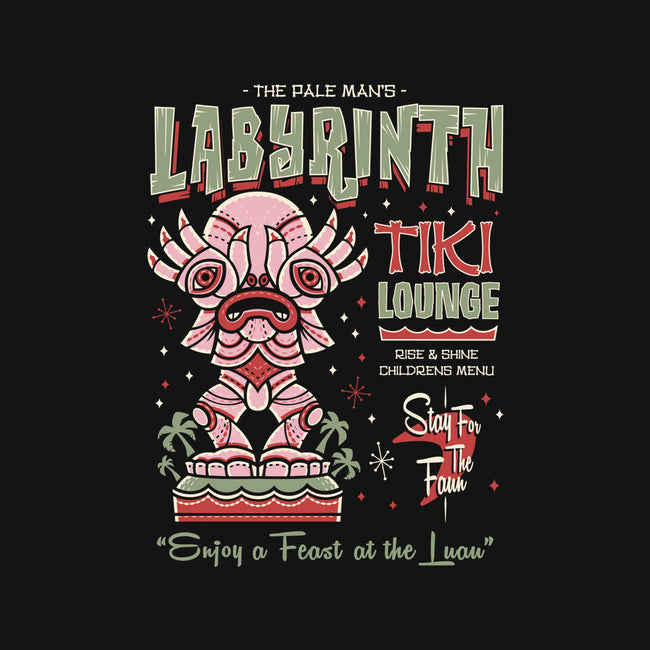 Labyrinth Tiki Lounge-mens basic tee-Nemons