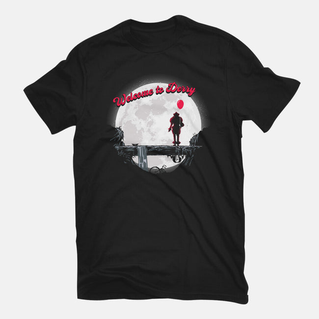 The Derry King-unisex basic tee-rocketman_art