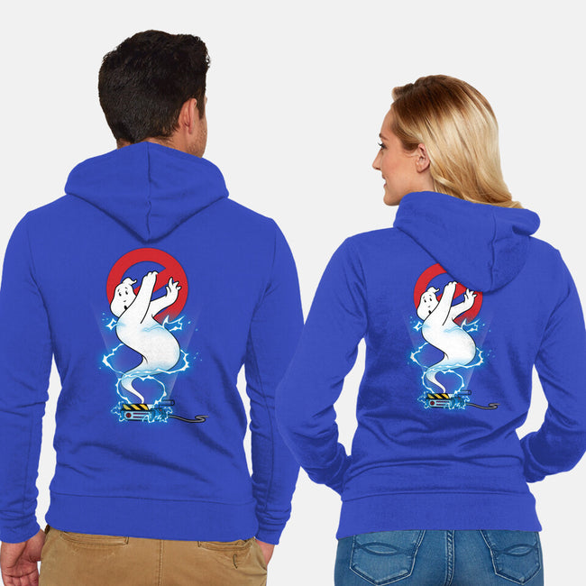 Busted-unisex zip-up sweatshirt-drbutler