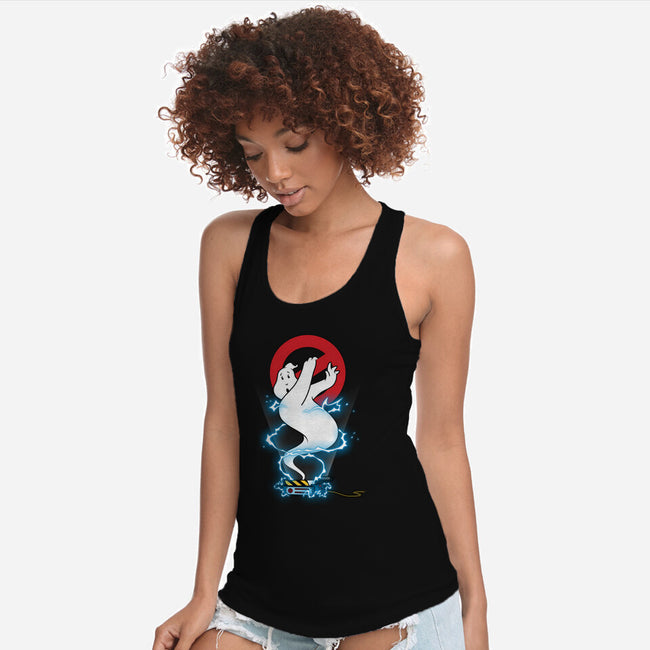 Busted-womens racerback tank-drbutler