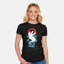 Busted-womens fitted tee-drbutler