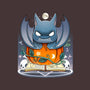 Spooky Bat-unisex crew neck sweatshirt-Vallina84