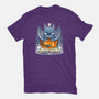 Spooky Bat-womens fitted tee-Vallina84