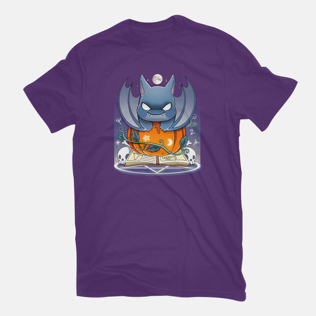 Spooky Bat-youth basic tee-Vallina84