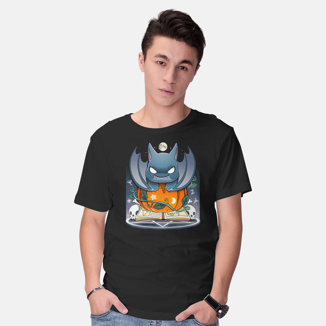 Spooky Bat-mens basic tee-Vallina84