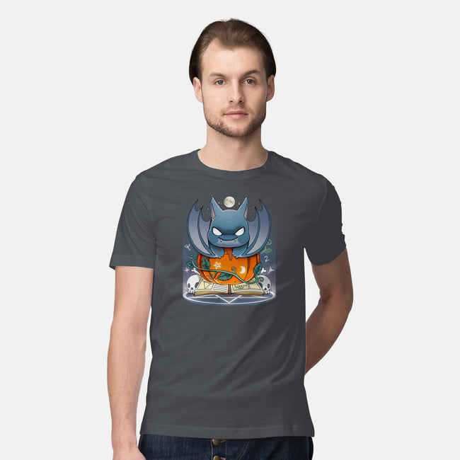 Spooky Bat-mens premium tee-Vallina84