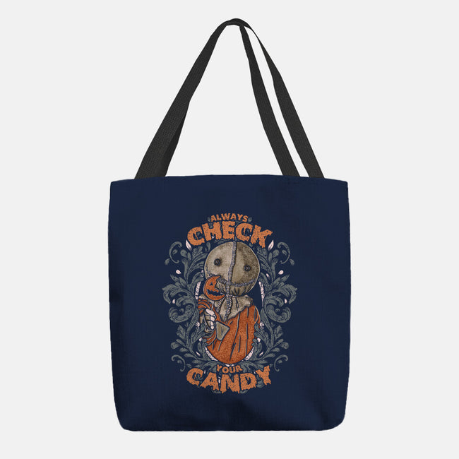 Check Your Candy-none basic tote bag-turborat14