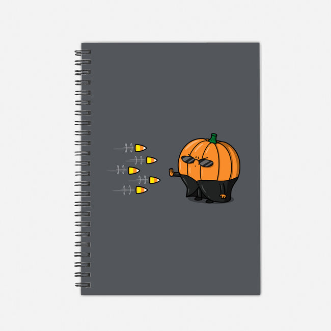 The Chosen Pumpkin-none dot grid notebook-Raffiti