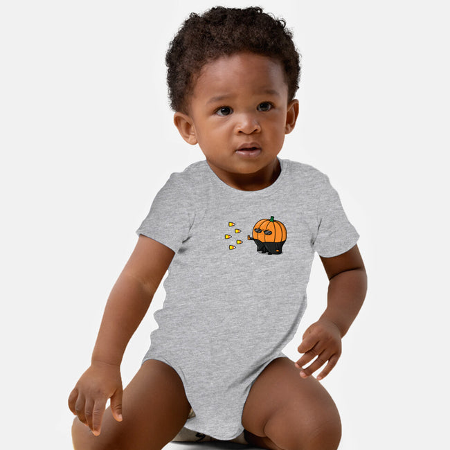 The Chosen Pumpkin-baby basic onesie-Raffiti