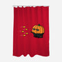 The Chosen Pumpkin-none polyester shower curtain-Raffiti