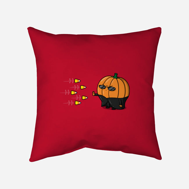 The Chosen Pumpkin-none removable cover w insert throw pillow-Raffiti