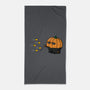 The Chosen Pumpkin-none beach towel-Raffiti