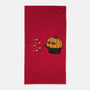 The Chosen Pumpkin-none beach towel-Raffiti