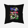 Colorful Slashers-none removable cover throw pillow-spoilerinc