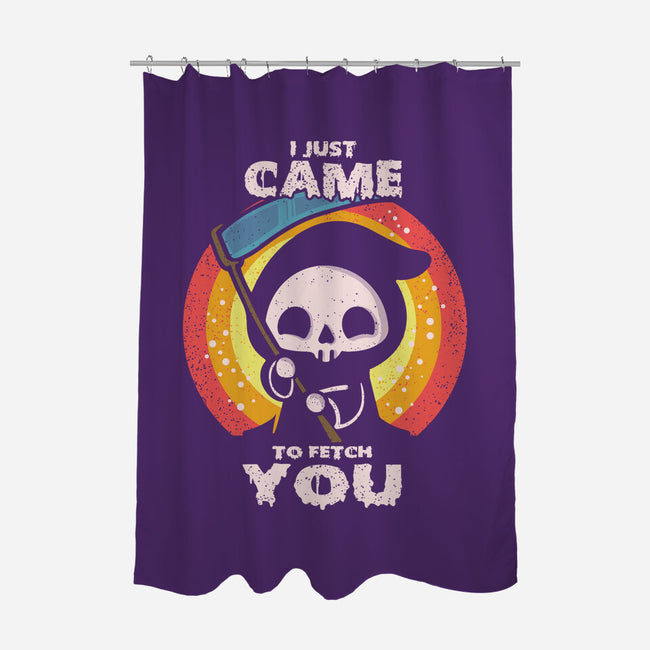 I Came To Fetch You-none polyester shower curtain-turborat14