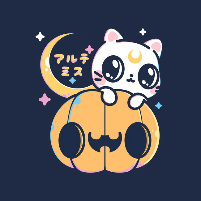 Artemis Halloween Cat-cat bandana pet collar-maruart