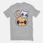 Artemis Halloween Cat-unisex basic tee-maruart