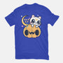 Artemis Halloween Cat-womens basic tee-maruart