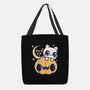 Artemis Halloween Cat-none basic tote bag-maruart