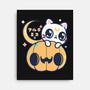 Artemis Halloween Cat-none stretched canvas-maruart