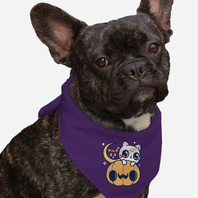 Artemis Halloween Cat-dog bandana pet collar-maruart