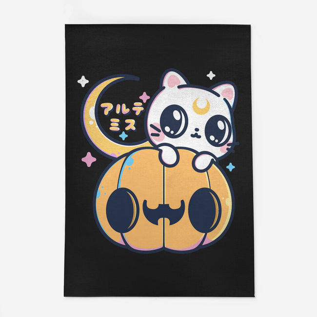 Artemis Halloween Cat-none indoor rug-maruart