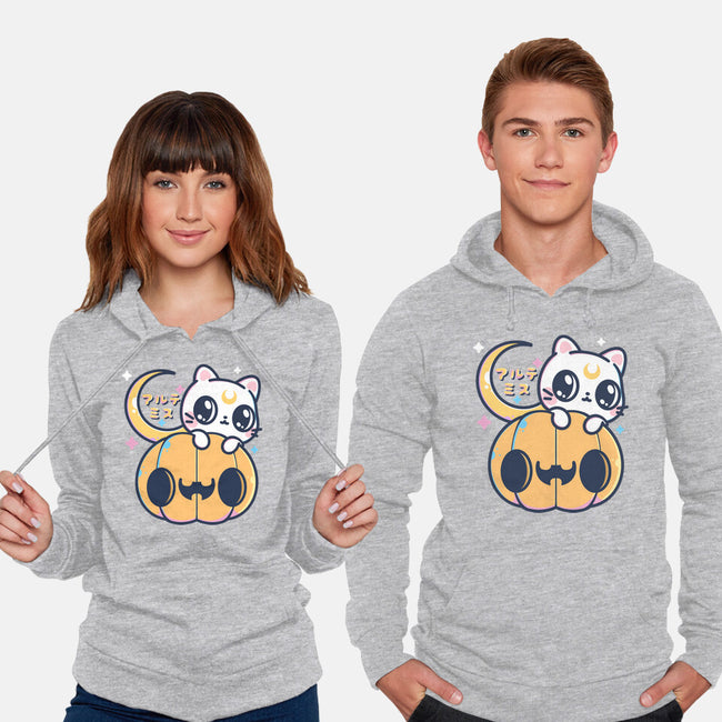 Artemis Halloween Cat-unisex pullover sweatshirt-maruart