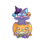Spinel Halloween-cat basic pet tank-neokawaii