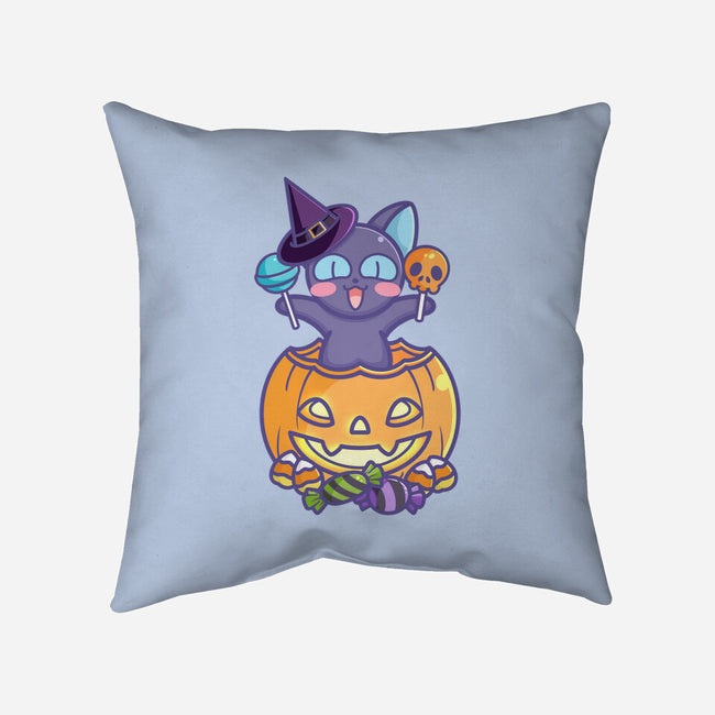 Spinel Halloween-none removable cover throw pillow-neokawaii