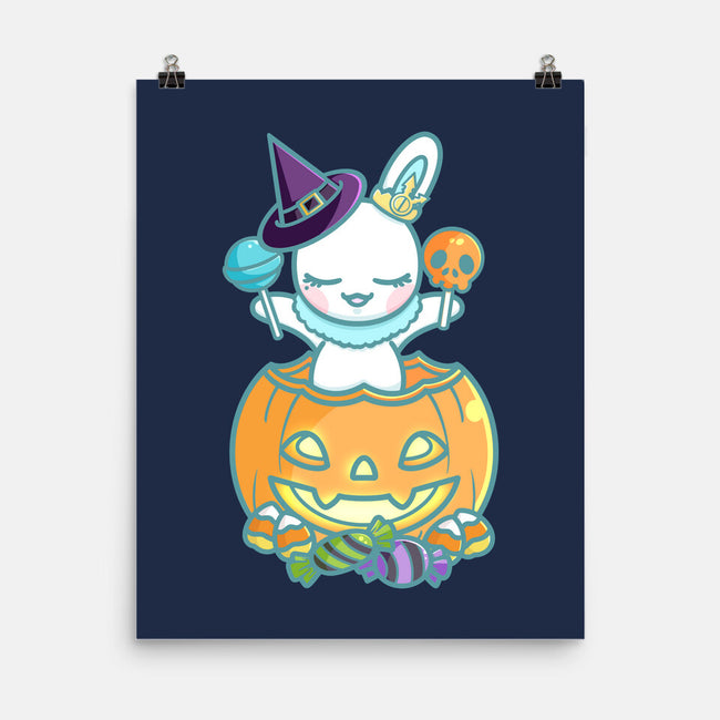 Magical Halloween-none matte poster-neokawaii