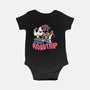 Spooky Roadtrip-baby basic onesie-momma_gorilla