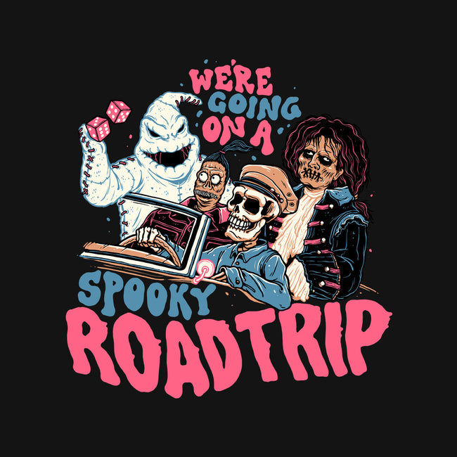 Spooky Roadtrip-youth basic tee-momma_gorilla