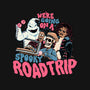 Spooky Roadtrip-none removable cover throw pillow-momma_gorilla