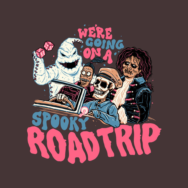 Spooky Roadtrip-dog bandana pet collar-momma_gorilla
