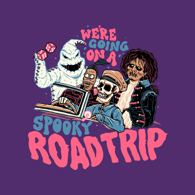 Spooky Roadtrip-womens off shoulder tee-momma_gorilla