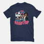 Spooky Roadtrip-womens fitted tee-momma_gorilla