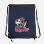 Spooky Roadtrip-none drawstring bag-momma_gorilla