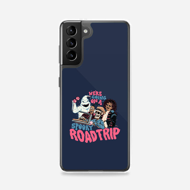 Spooky Roadtrip-samsung snap phone case-momma_gorilla