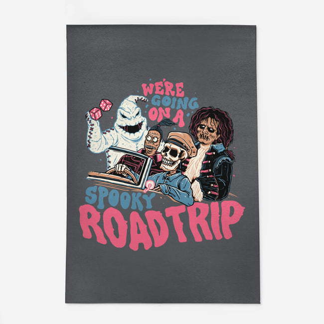 Spooky Roadtrip-none indoor rug-momma_gorilla