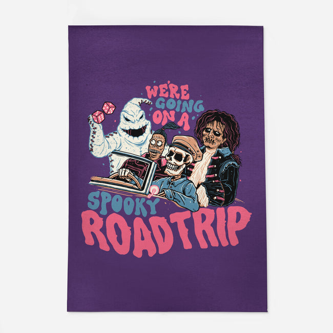 Spooky Roadtrip-none indoor rug-momma_gorilla