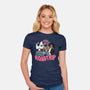 Spooky Roadtrip-womens fitted tee-momma_gorilla