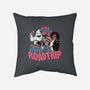 Spooky Roadtrip-none removable cover w insert throw pillow-momma_gorilla