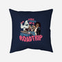 Spooky Roadtrip-none removable cover w insert throw pillow-momma_gorilla