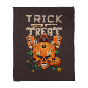 Trick or Treat Pumpkin Skull
