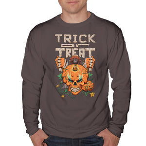 Trick or Treat Pumpkin Skull